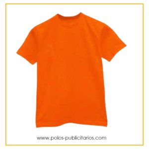 Polos 30 al 1 Cuello Redondo para Hombre – Anaranjado