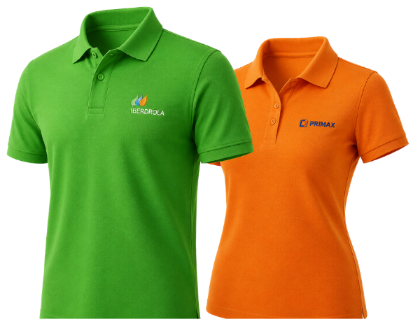 Polos Cuello Camisero personalizados para empresas y uniformes corporativos