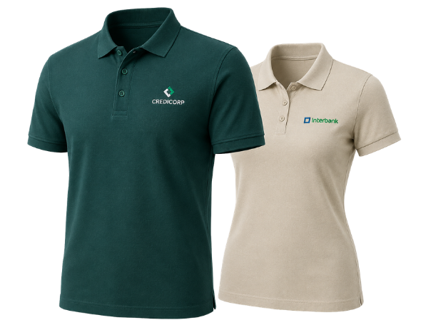 Polos Piqué 301 personalizados para empresas y uniformes corporativos