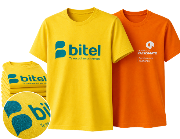 Polos serigrafiados personalizados para empresas y campañas publicitarias