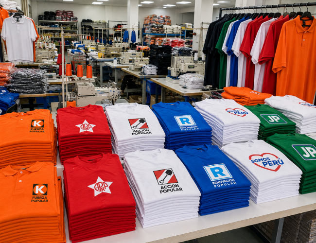 Polos para Campaña Política